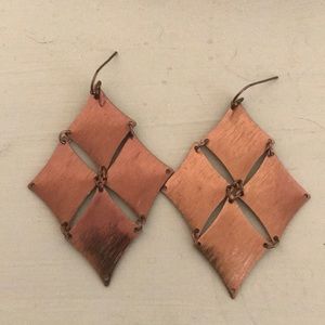 Bronze earrings
